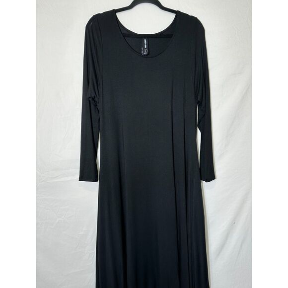 Agnes & Dora Women's Stretchy Earhart Dress NWT Size L Long Sleeves Pockets - Picture 2 of 6